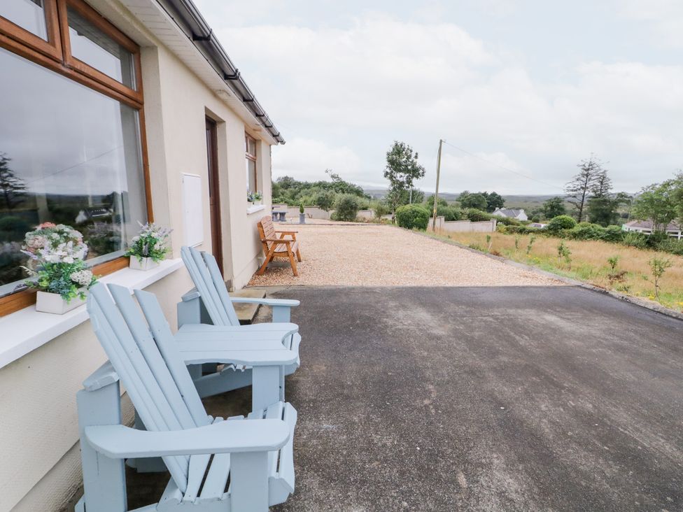 Adirondack chairs outside the house at Ard na Gréine in Glenties, County Donegal