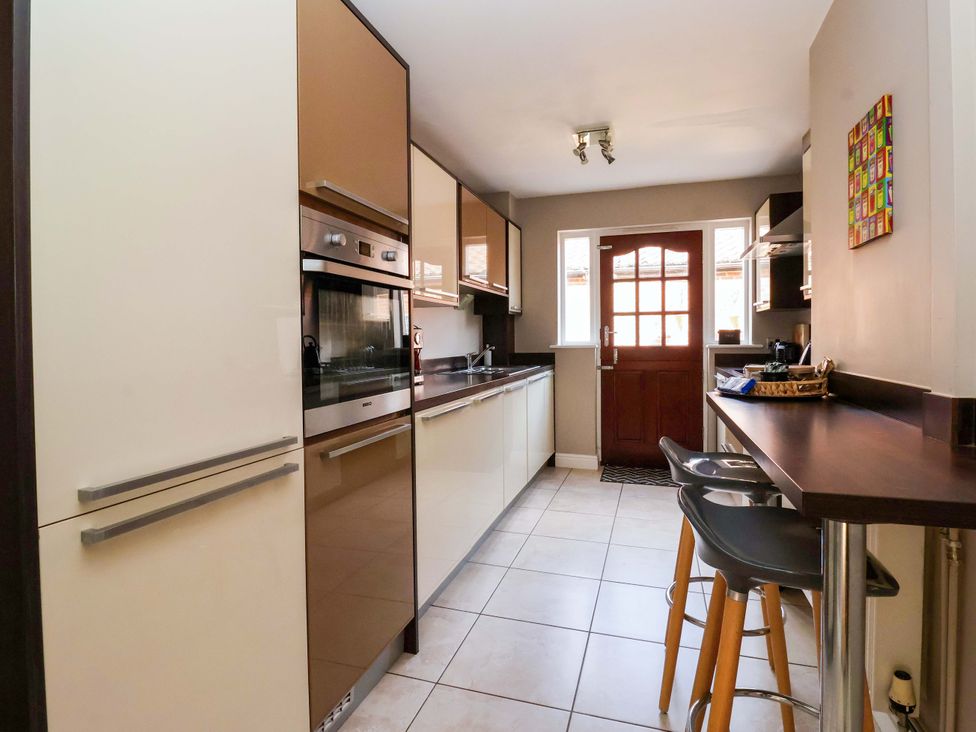 A kitchen with cabinets and counter space at 8 Williamson Drive in Ripon