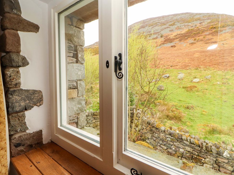 A window with a view of outdoor scenery at Two Town End, Mungrisdale, Mosedale