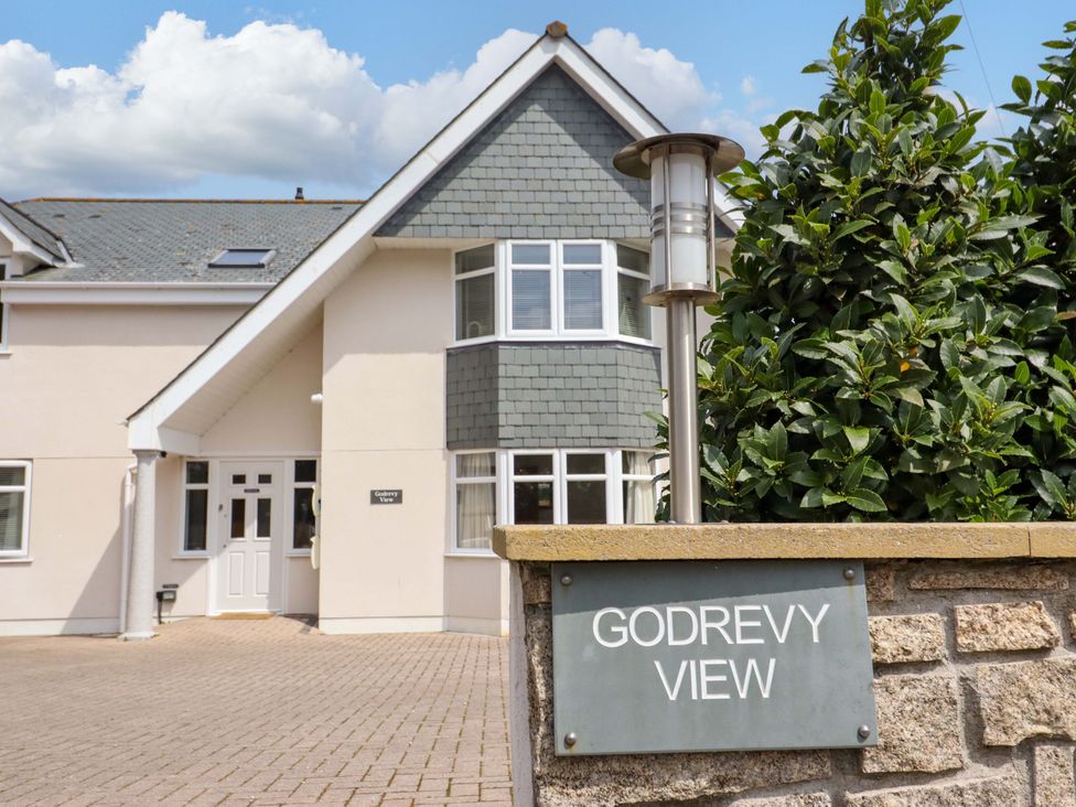 A house with a sign at Godrevy View in Carbis Bay