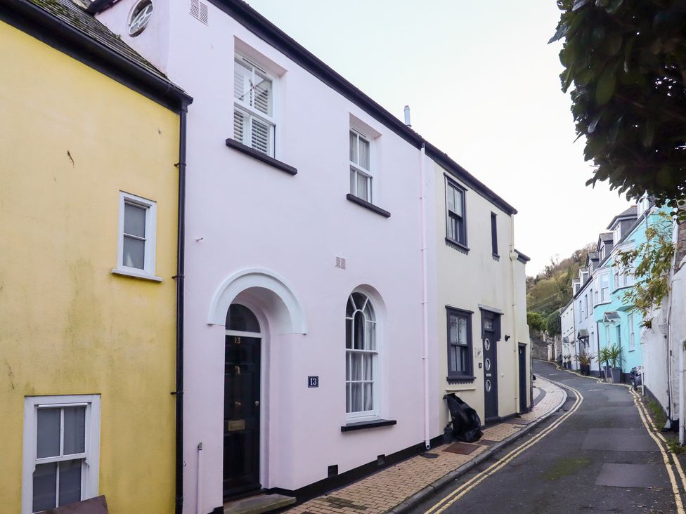 Exterior view of buildings on a street at 13 Above Town in Dartmouth