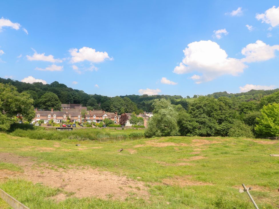 A landscape view featuring houses and trees at Bluebell Barn Stoke-on-Trent