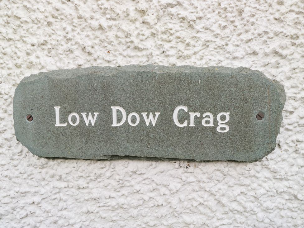 A sign that reads Low Dow Crag
