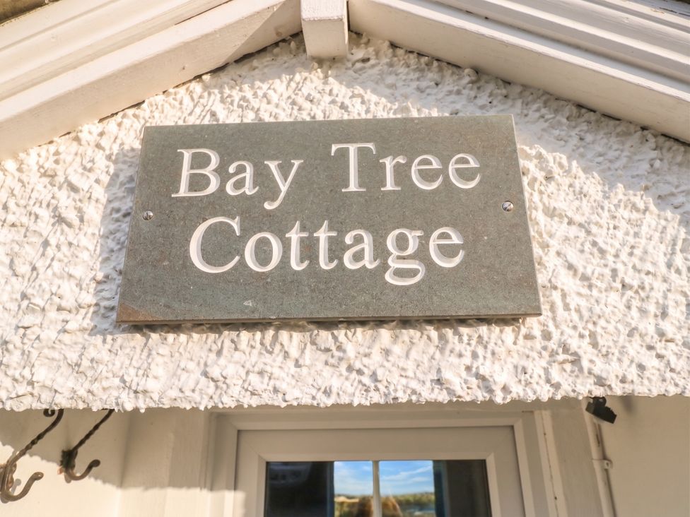 A nameplate that reads Bay Tree Cottage