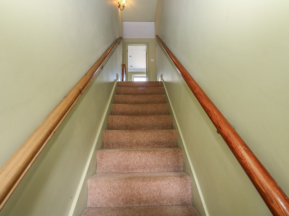 Stairs leading to an upper floor at Banklands in Mickleton, Teesdale