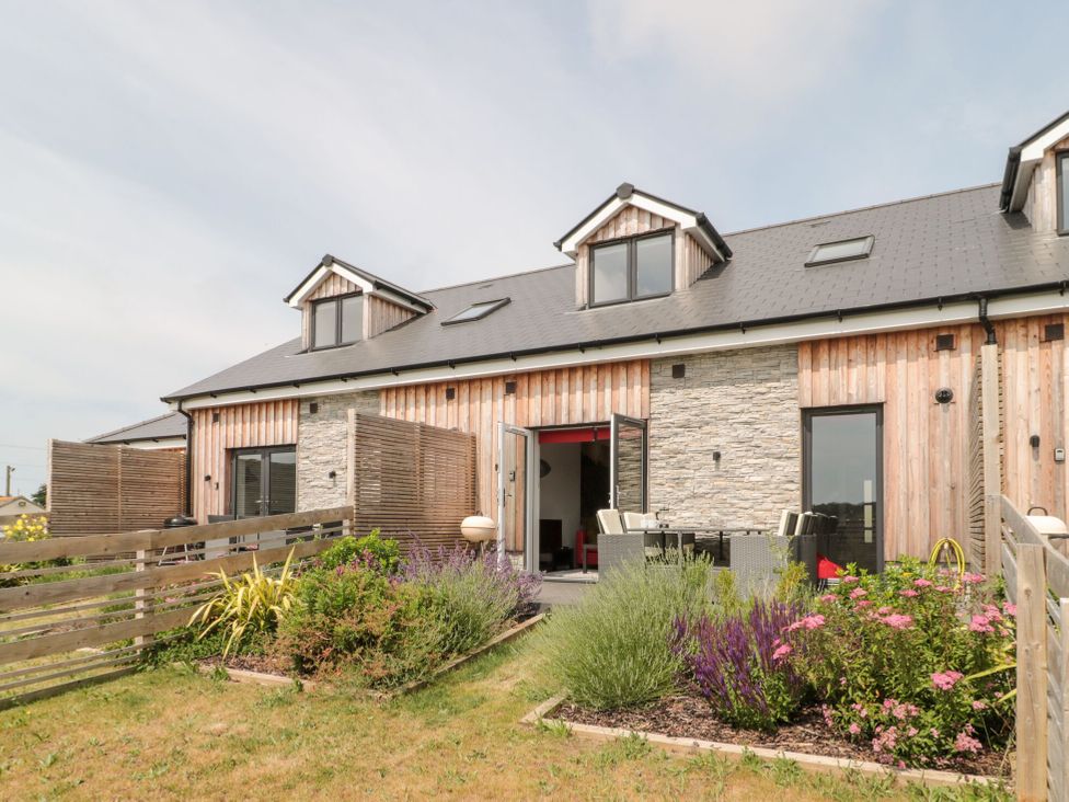 A house with garden and patio furniture at Egdon Heath Nottington near Weymouth
