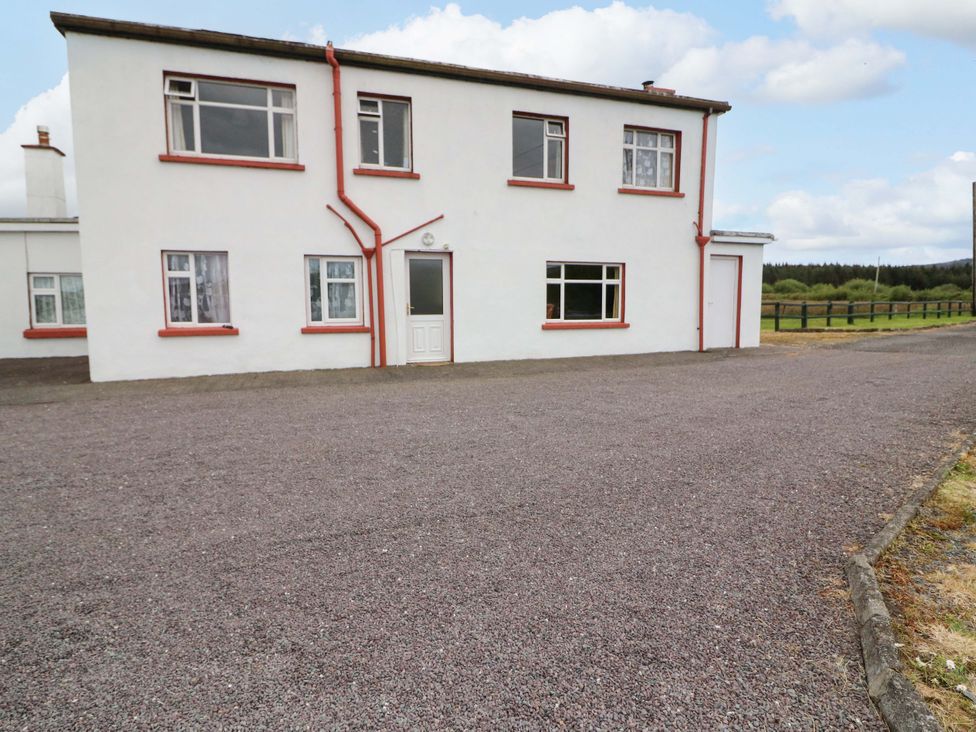 A house with multiple windows and a driveway at Forest View Ballinskelligs County Kerry