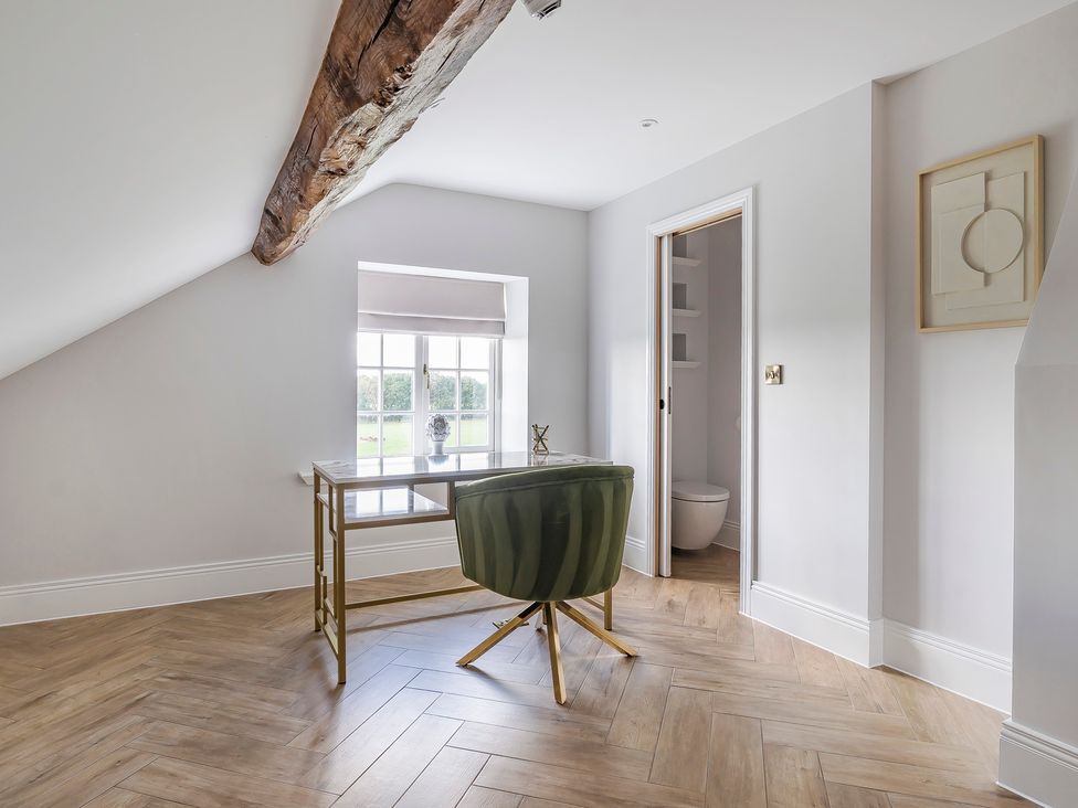 An office with a desk and chair at Otherton Hall in Penkridge