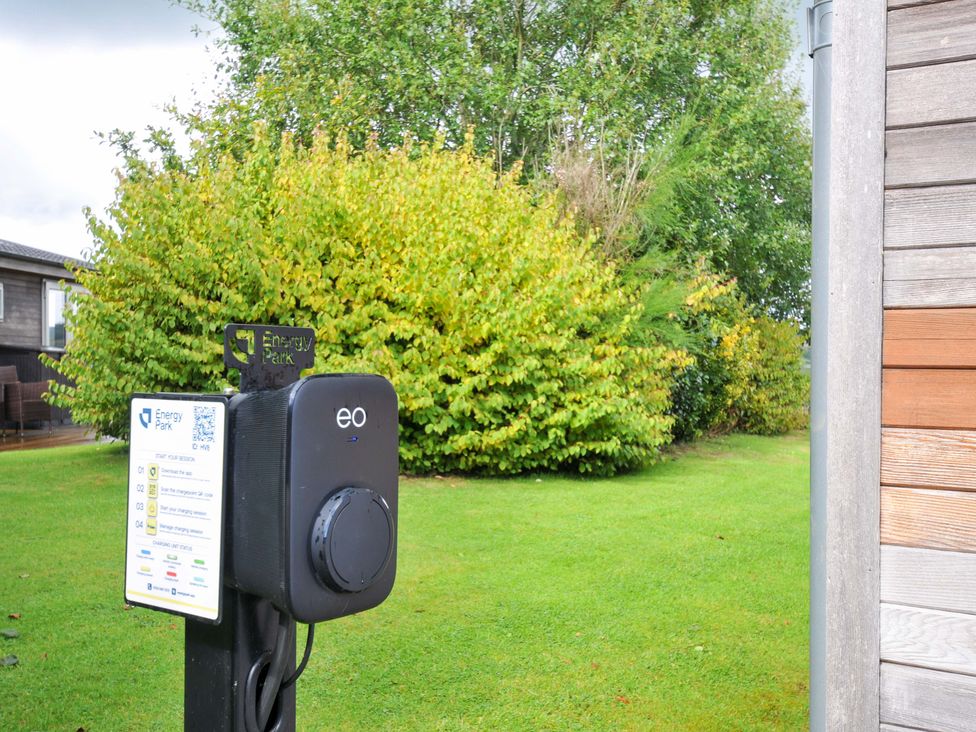 An electric vehicle charger at Energy Park in Dobwalls