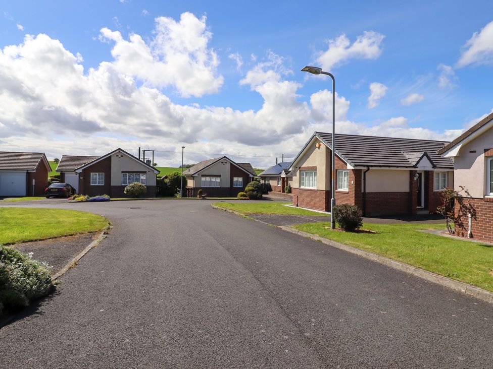 A row of houses on a residential street at 6 Westview in Embleton