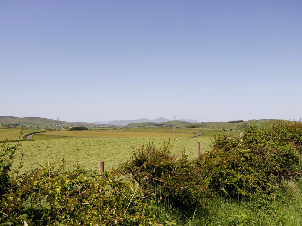 A landscape with fields and hills at Willow in Ulverston