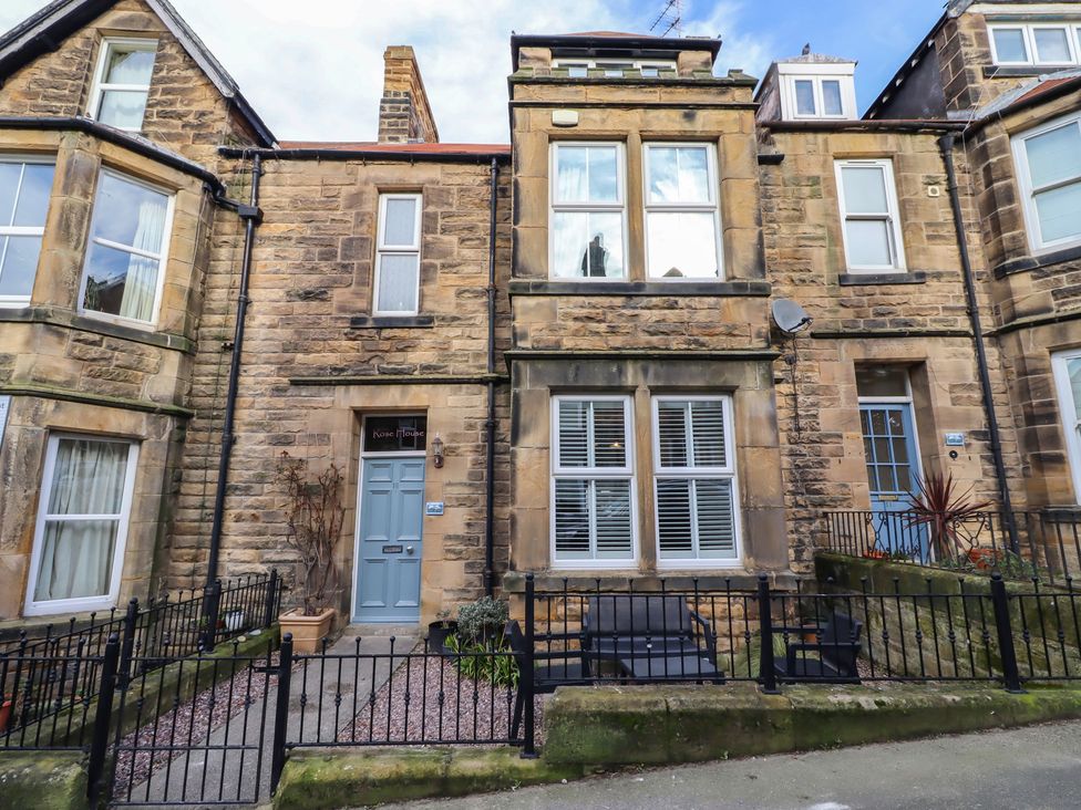 An exterior view of Rose House in Alnmouth