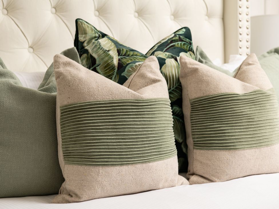 Pillows on a bed at Primrose in Blandford Forum