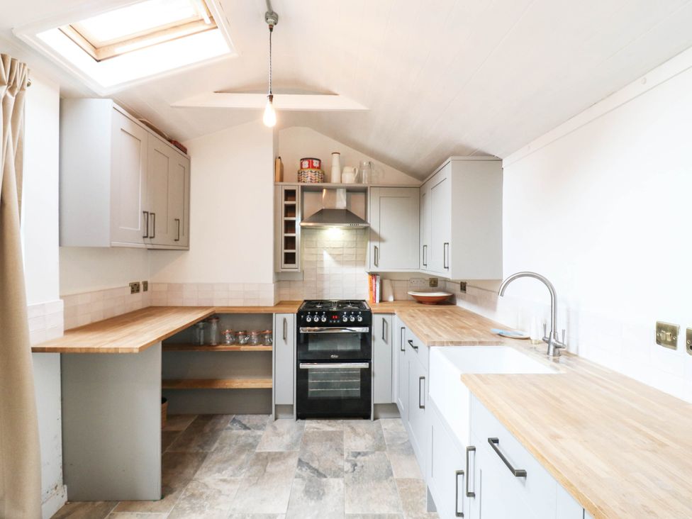 A kitchen with cabinets and countertop at 5 Prospect Place in Woodbridge
