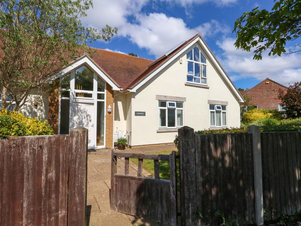 A house with a gate and a pathway at 1 Fernhill Avenue Weymouth