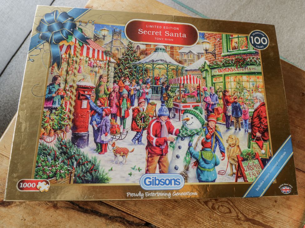 A limited edition Secret Santa puzzle box at The Old Byre in Woodfalls