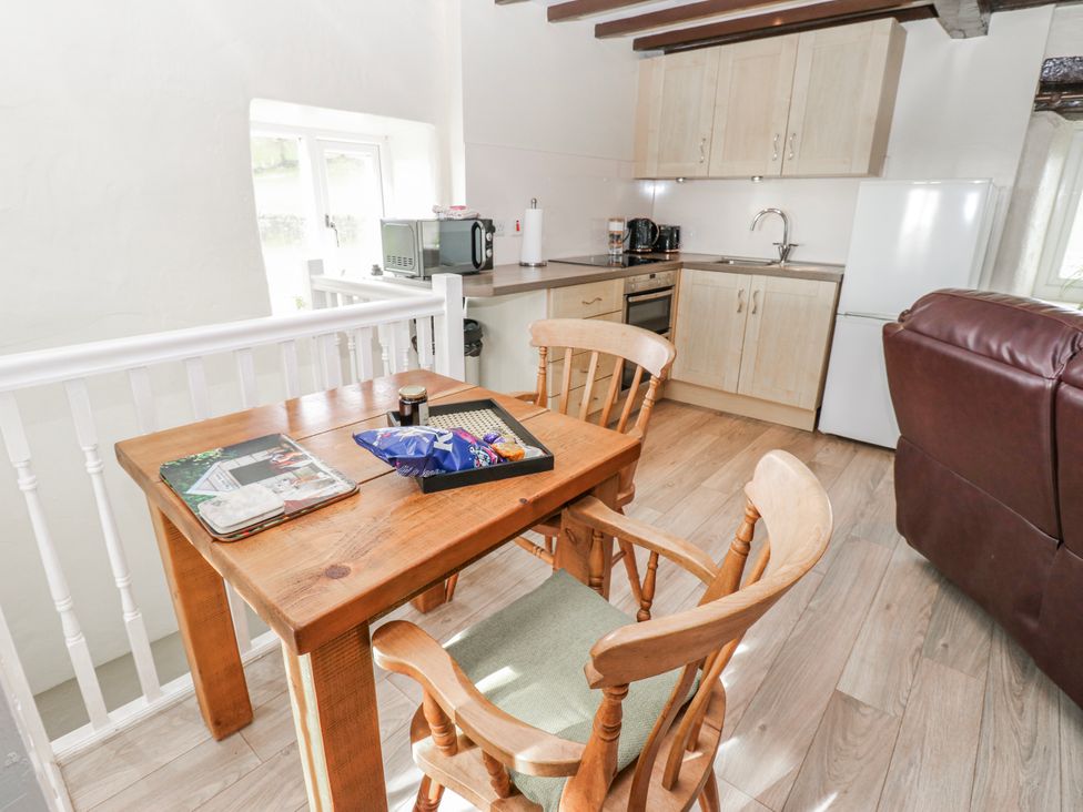 A kitchen with table and chairs at The Granary near Masham