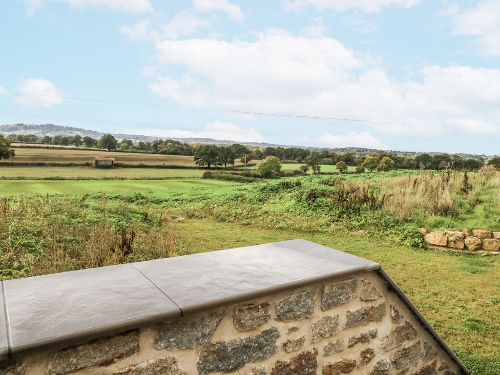 A view of fields and trees at Frogwell in Yetminster