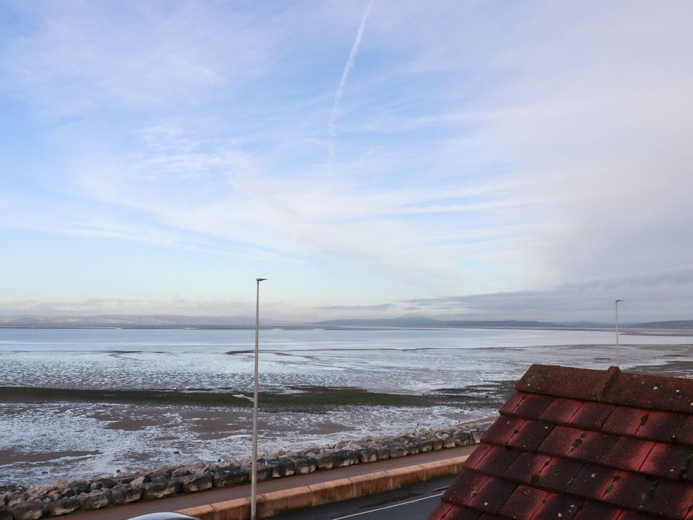 A view of the sea and sky from a property at 480 Marine Road East Morecambe