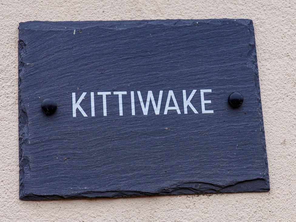 A sign displaying the name Kittiwake at Kittiwake in Flamborough