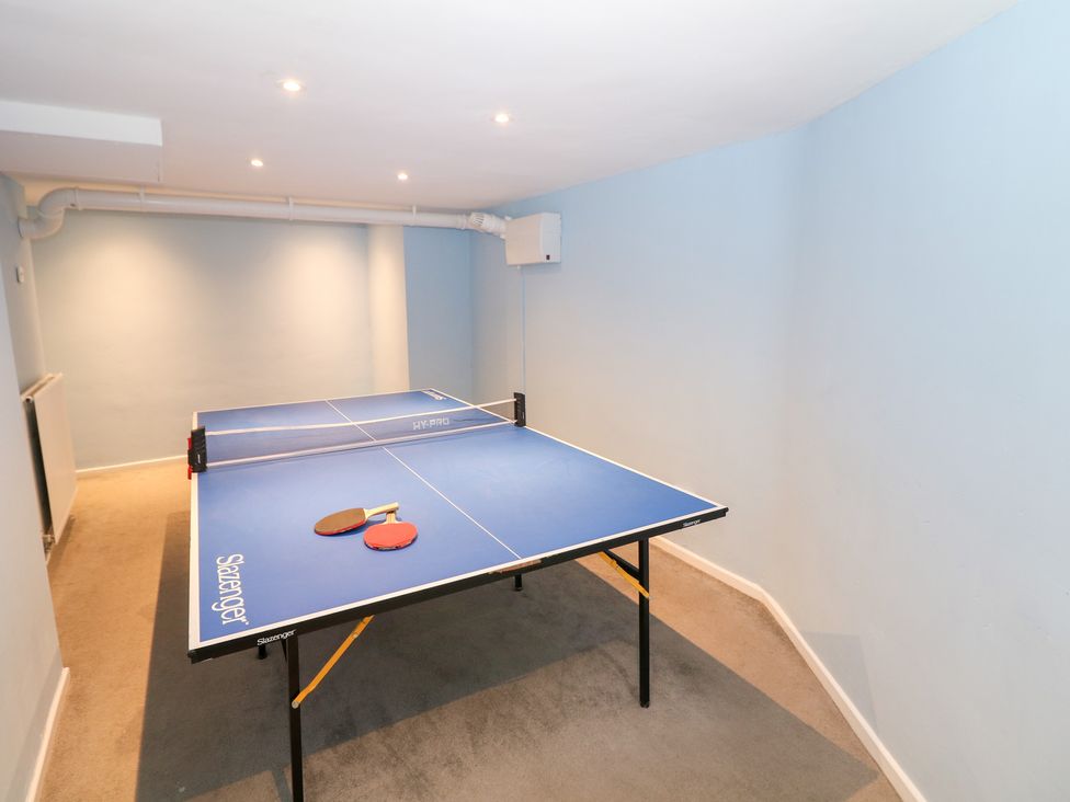 A games room with a table tennis table at Rock House in Buxton
