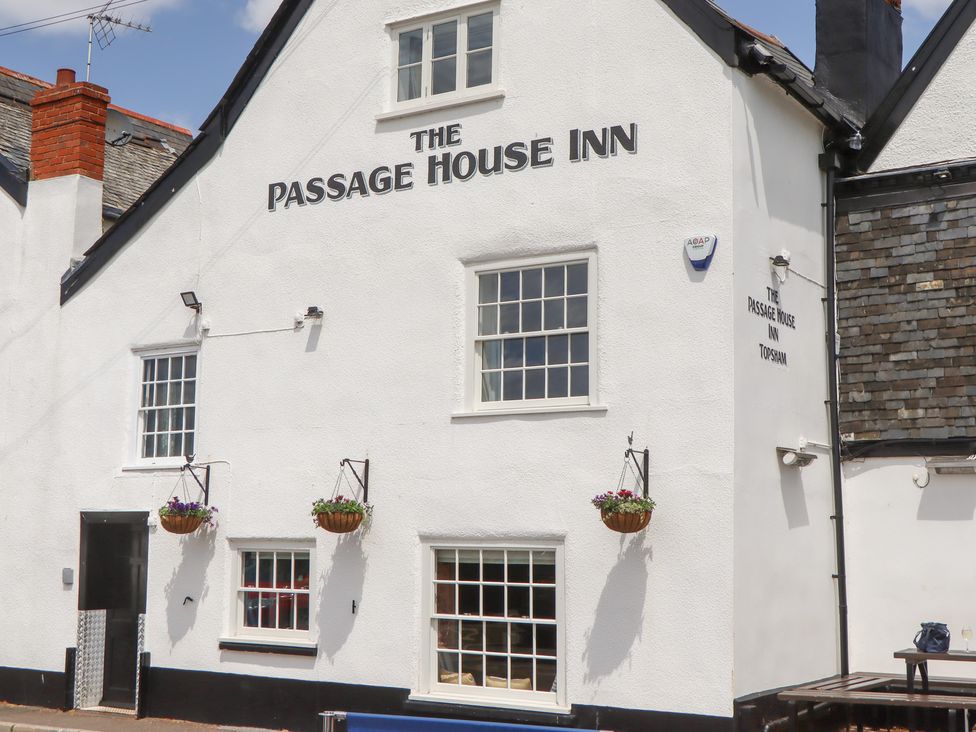 The exterior of The Passage House Inn in Topsham