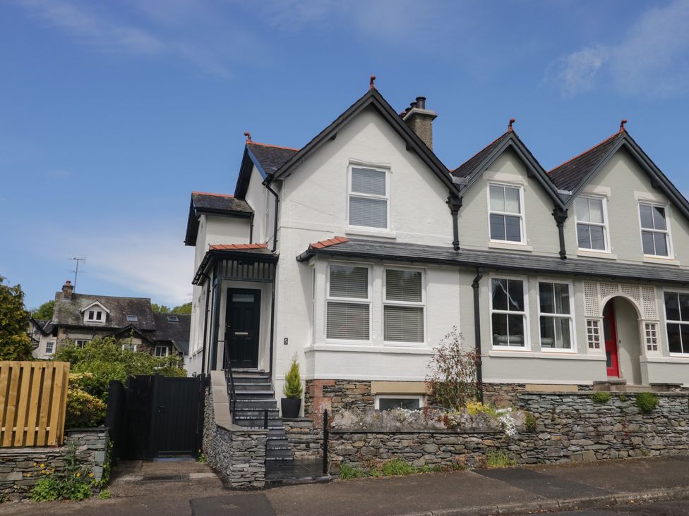 A house with a front door and windows at 5 Thornbarrow Road