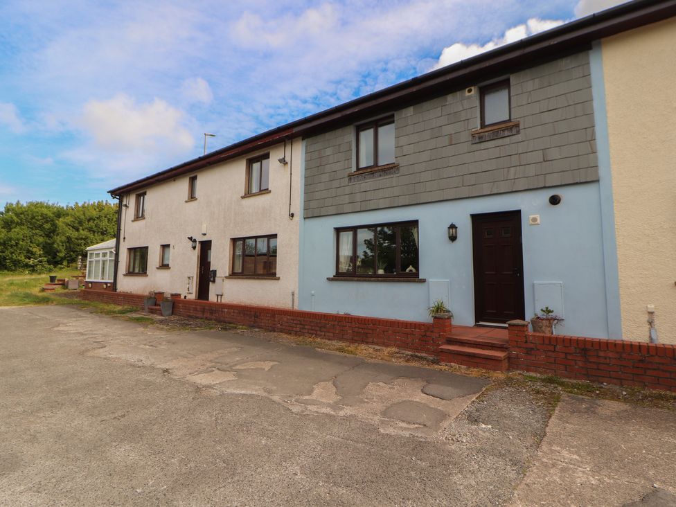 A house with a front door and windows at Valley View in Cleator Moor