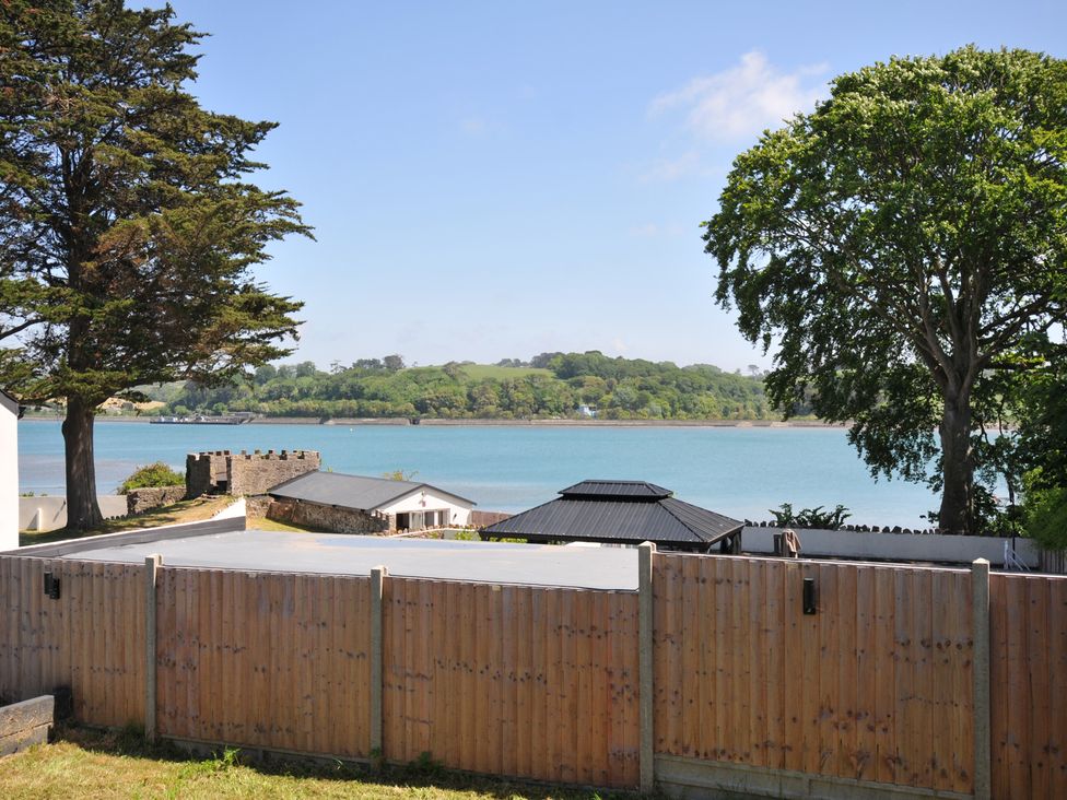 A view of the water and trees from a property at The Mooring in Northam