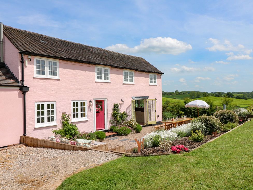 A house with garden seating area at Gapstile in Abbots Bromley