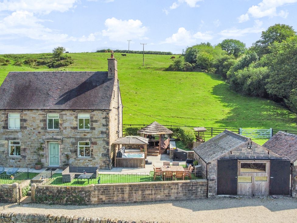 A house with a garden and terrace at HollyDale in Bradnop near Leek