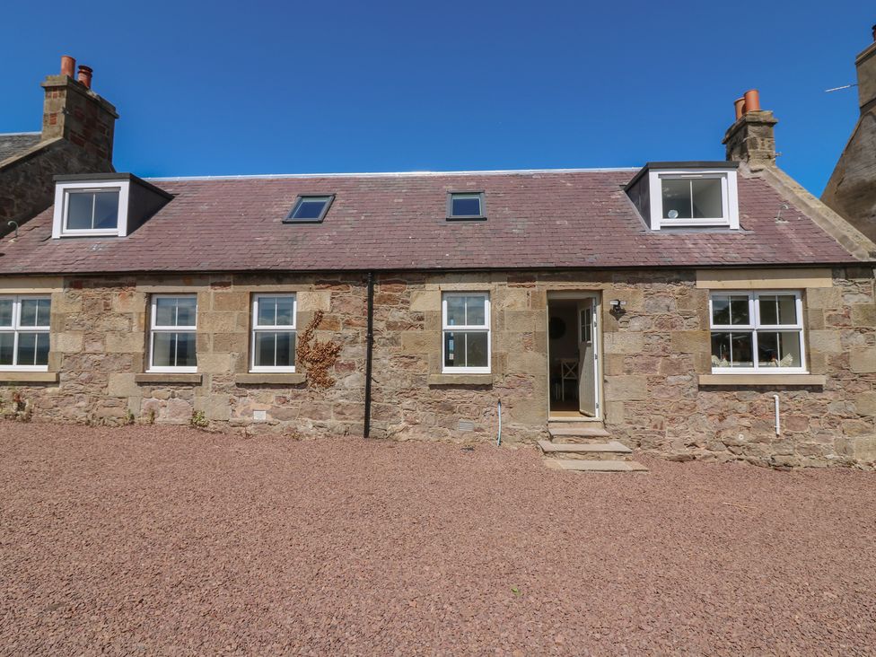 A house with windows and a door at No 4 - 3 bed Haddington
