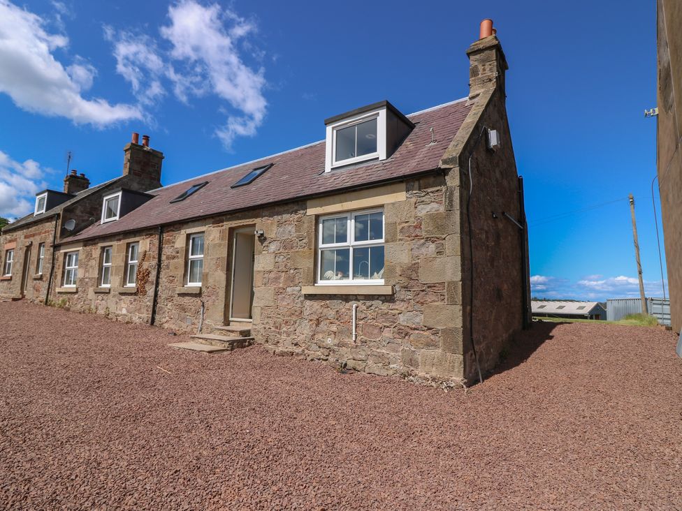 A house exterior with windows and a door at No 4 - 3 bed Haddington