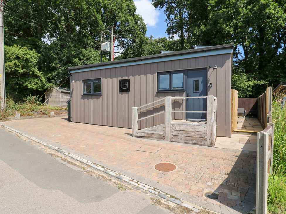 A building with a ramp and pathway at Hub House in Three Oaks near Hastings