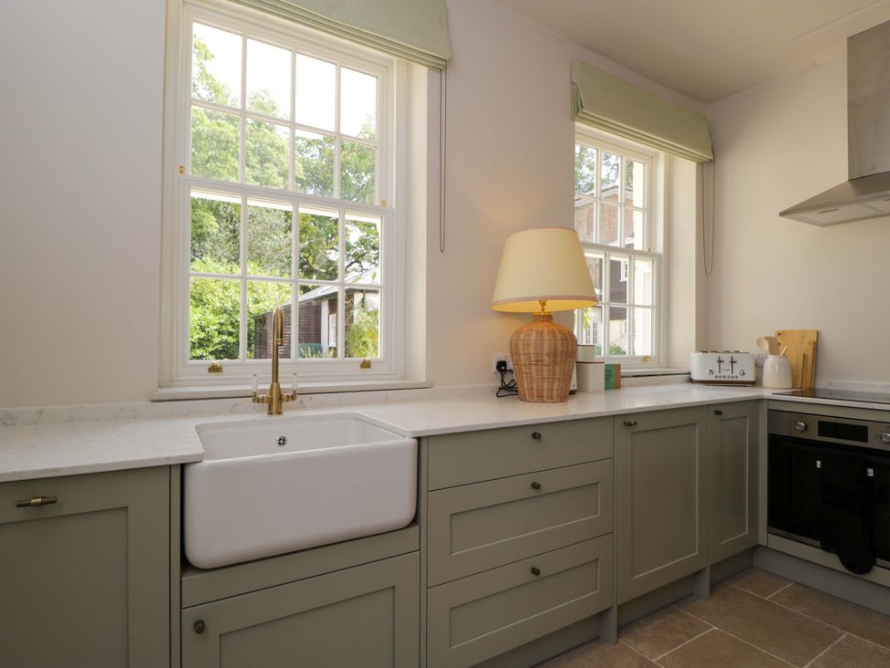 A kitchen featuring a sink and countertop at Hazel Elcot near Kintbury
