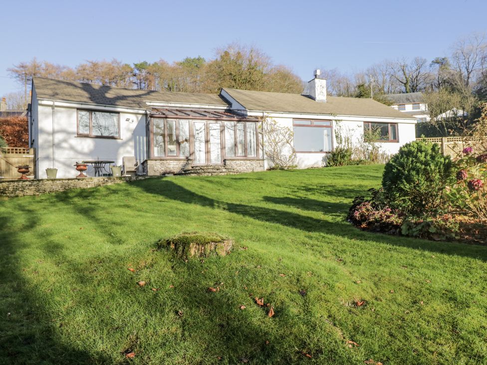 A house with a garden and patio at Beech Brae in Kendal