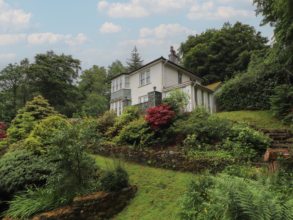 A house with surrounding garden at High Cross in Keswick