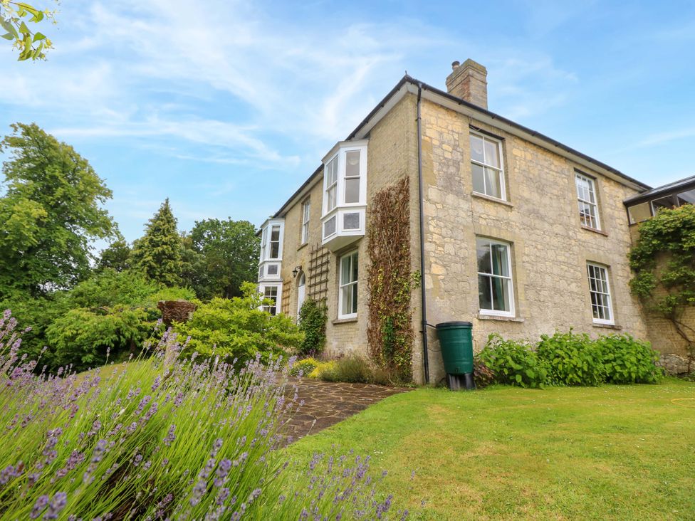 A house with greenery and flowers in the garden at Woodlands Freshwater