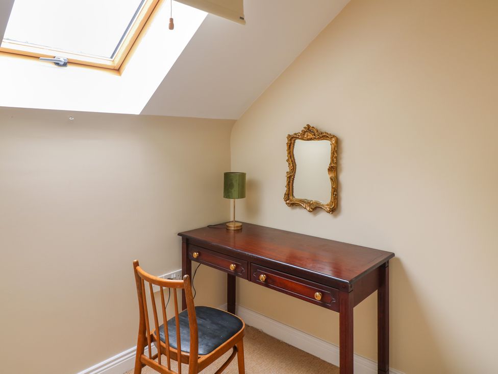A study with a desk and chair at The Lodge in Gorey, County Wexford