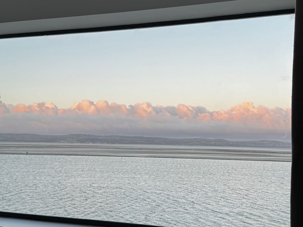 View of clouds over water at Mostyn View in West Kirby