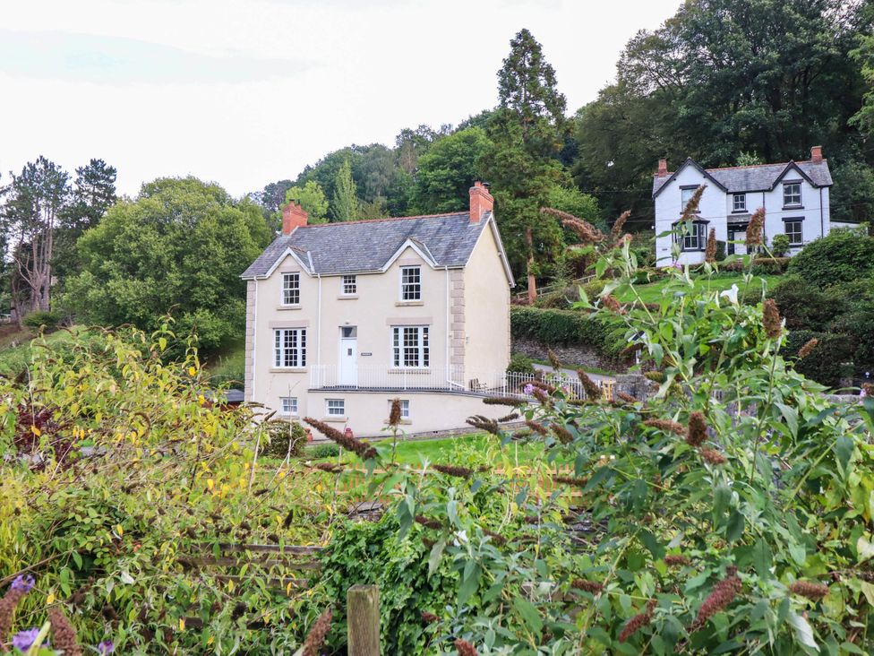 A house surrounded by greenery at Dolhiryd, Glyn Ceiriog near Chirk