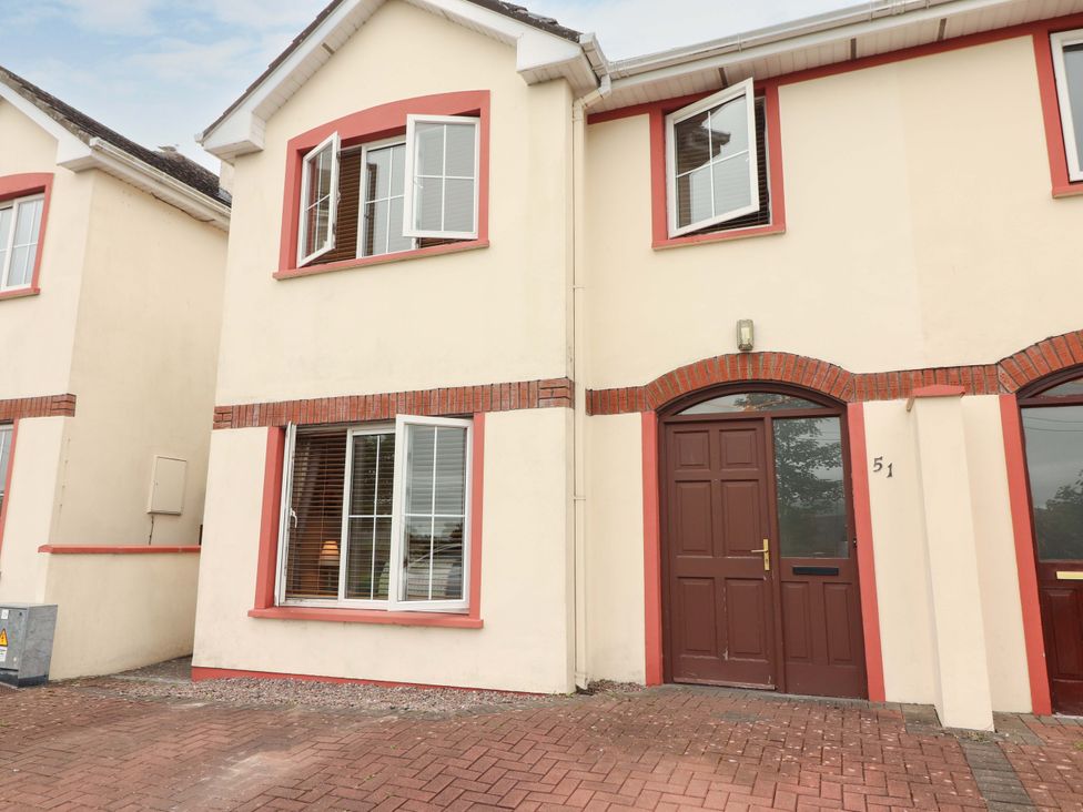 An exterior view of a house with windows and a door at 51 Woodview Park Tralee, County Kerry