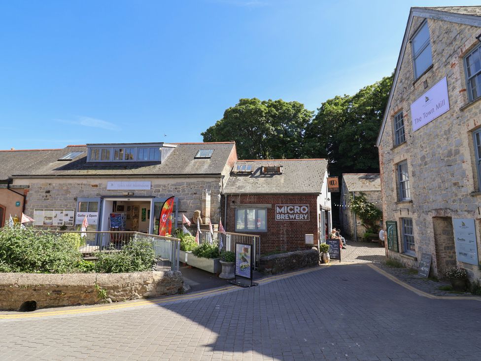 A microbrewery and galleries at The Town Mill in Lyme Regis