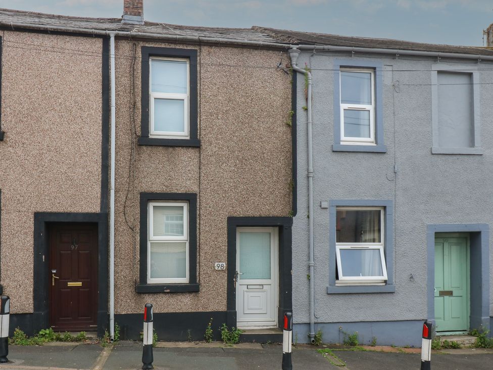 Two houses with doors and windows at Holly House in Whitehaven