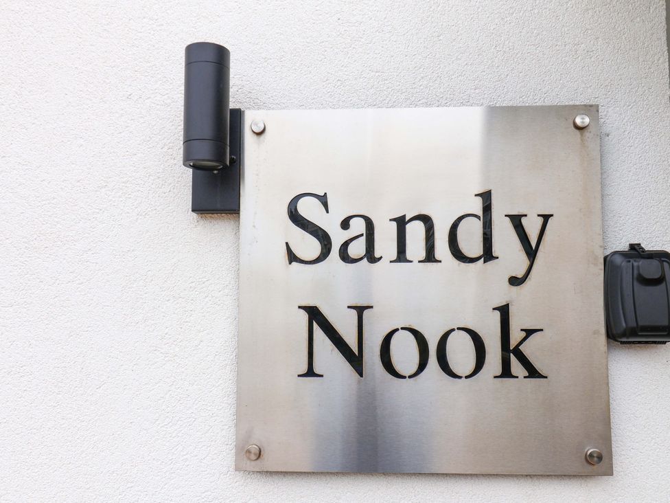 A sign that reads Sandy Nook at Sandy Nook Redcar