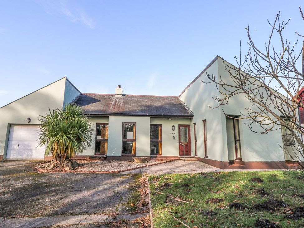 A house with garage and trees at Tig Bhan in Narberth
