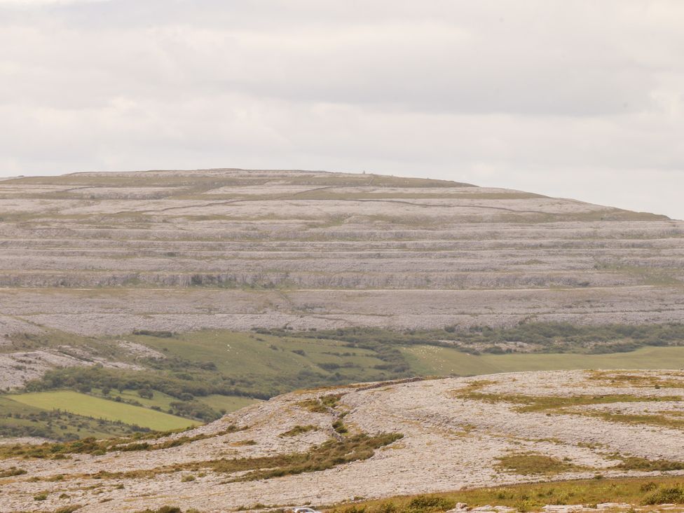 A rocky landscape with hills and grassland at 1 Windermere Kinvarra