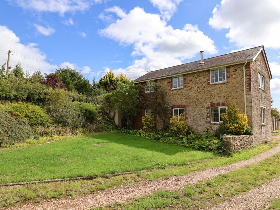 A house with a garden and pathway at The Cottage Middle Westwater in Westwater Nr Axminster