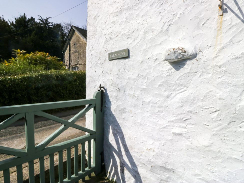 A gate and wall displayed at Barn Howe in Lyth near Levens