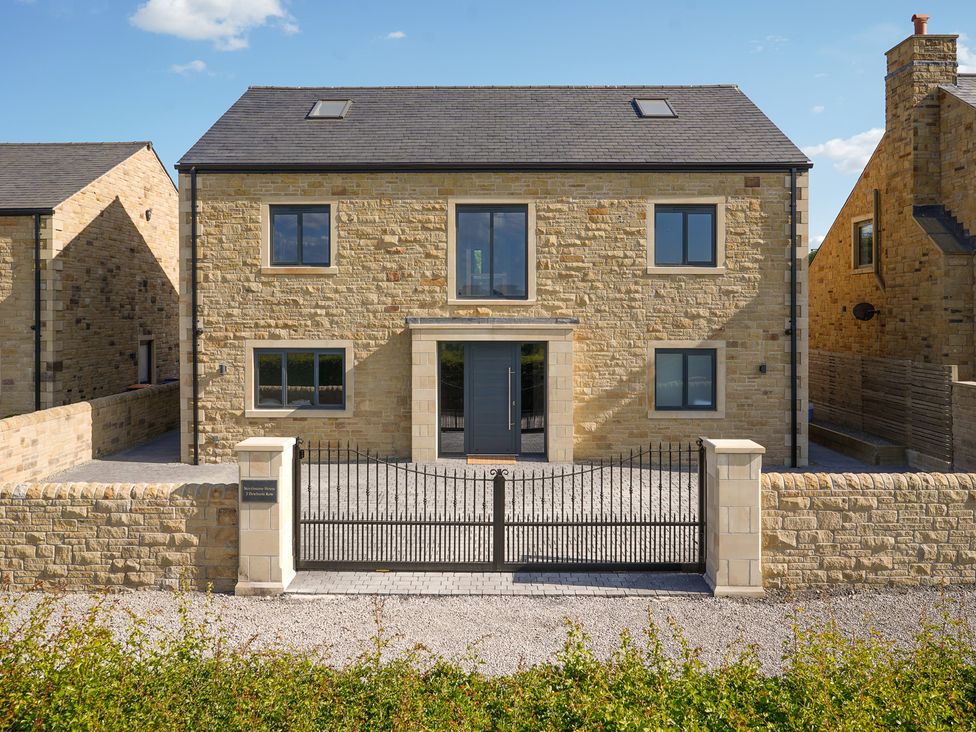 A house with a gate in front at Northstone House Blackburn